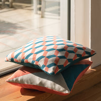 Cushion Cover Azulejo Aveiro Coral