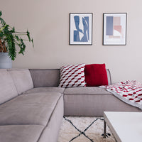 Throw Azulejo Aveiro Rosewood