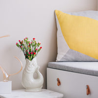 Cushion Cover Lisboa Grande Yellow
