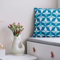 Cushion Cover Azulejo Lisboa Blue