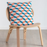 Cushion Cover Azulejo Aveiro Coral