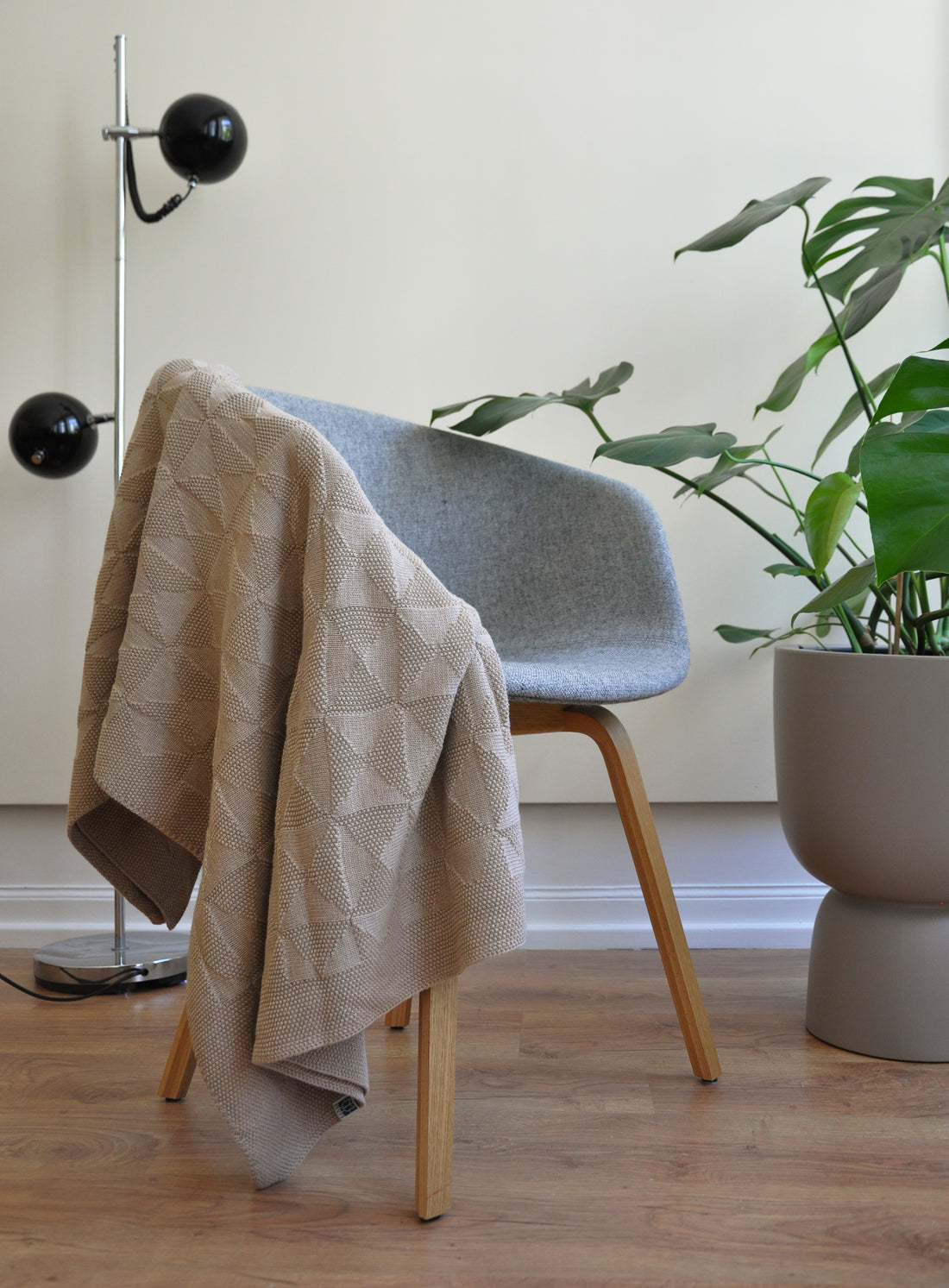 Throw Azulejo Faro Beige