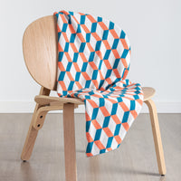 Throw Azulejo Aveiro Coral