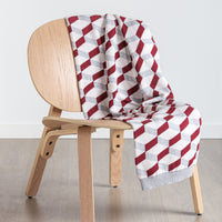 Throw Azulejo Aveiro Rosewood