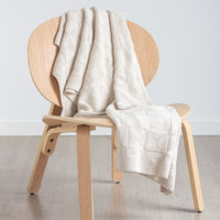 Throw Azulejo Faro Off White