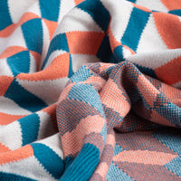 Throw Azulejo Aveiro Coral