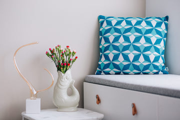 Cushion Cover Azulejo Lisboa Blue