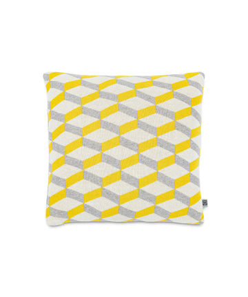 Cushion Cover Azulejo Aveiro Yellow