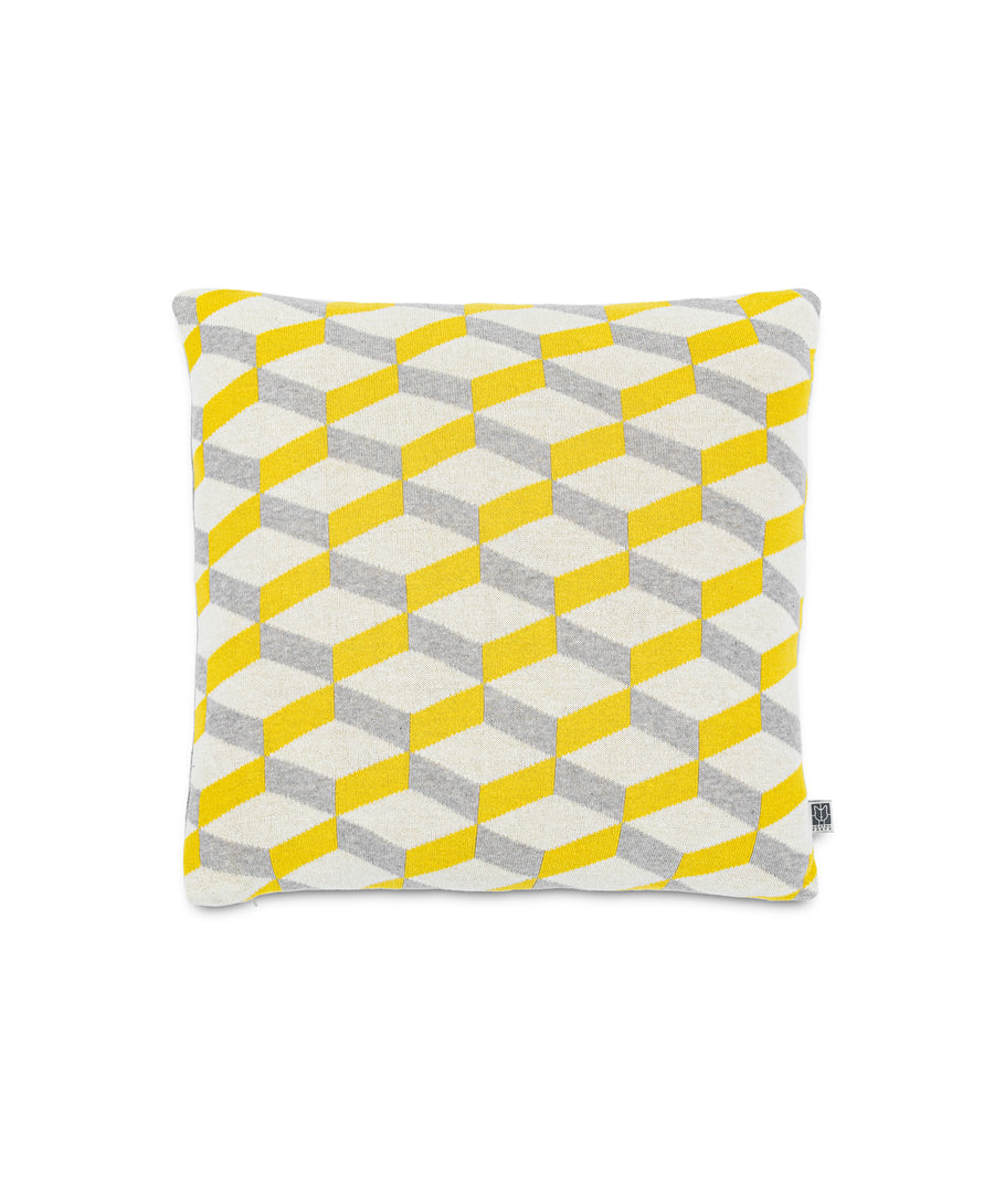 Cushion Cover Azulejo Aveiro Yellow